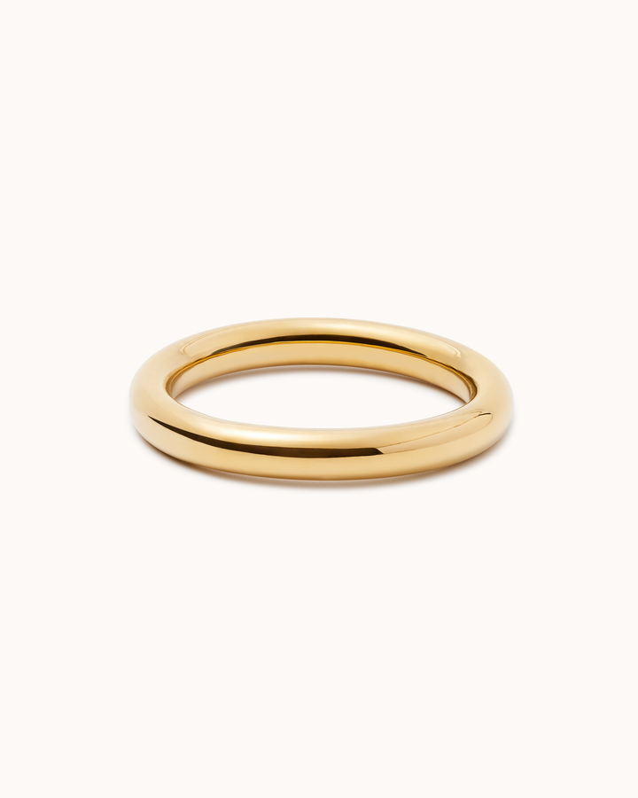 Chunky Bangle in Gold