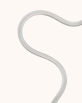 Waterproof Medium Snake Chain Bracelet in Silver
