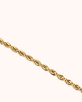 Waterproof Twist Chain Bracelet in Gold