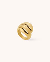 Waterproof Bubble Wrap Ring in Gold