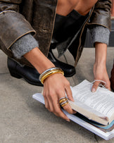 Mixed Metal Statement Ring