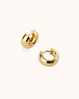 Clean Chunky Huggies in Gold