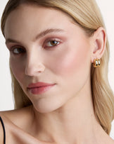 Chunky Double Hoops in Gold