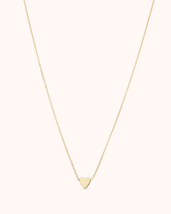 Tiny Pebble Necklace in Gold