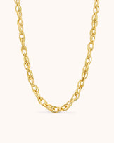 Chunky Link Necklace in Gold