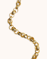 Chunky O-Link Bracelet in Gold