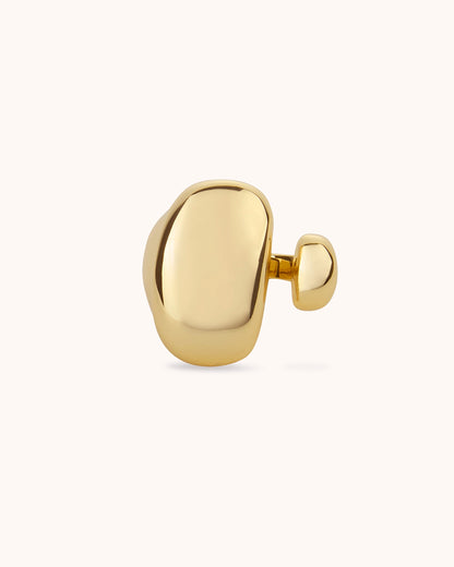 Pebble Wrap Ring in Gold