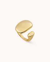 Pebble Wrap Ring in Gold