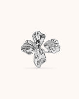 Large Petal Ring in Silver