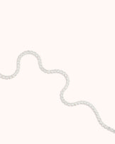 Tennis Necklace in Silver