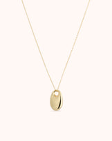 Chunky Pendant Necklace in Gold
