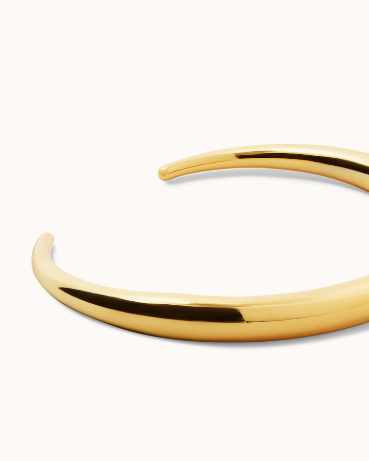 Cuff Bangle in Gold