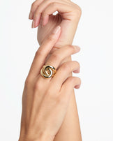 Wrapover Ring in Gold