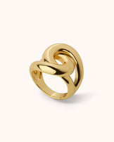 Wrapover Ring in Gold