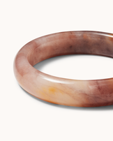 Semi-Precious Bangle in Pink