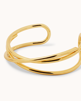 Waterproof Triple Overlap Cuff in Gold