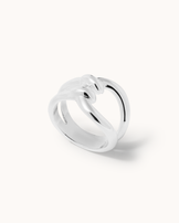 Chunky Loop Ring in Silver