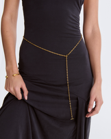 Waterproof Double Drop Cuff in Gold