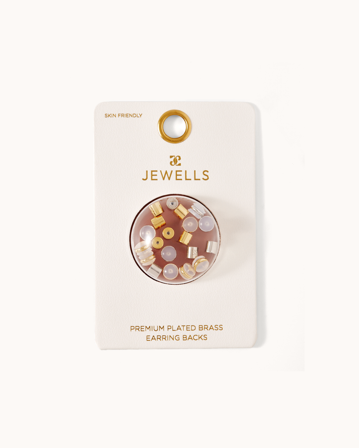 Earring Backs in Mixed Metal