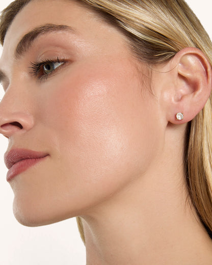 Gift Set: Tennis Necklace & Studs Set in Gold