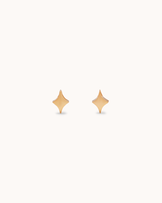 Star Flat Back Piercing Studs in Gold