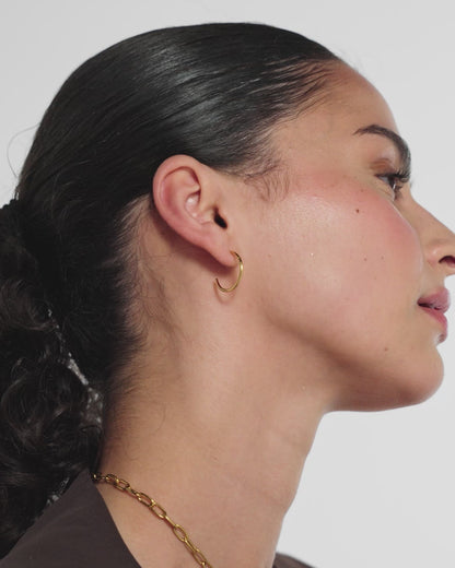 Small Hoops in Gold